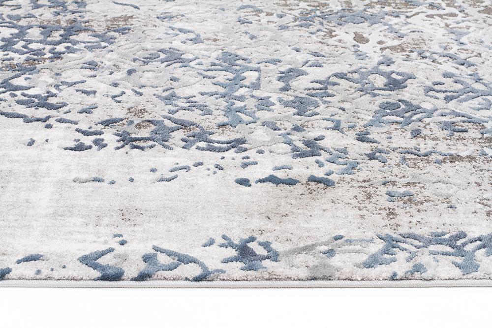 Buy Hamptons Casper Distressed Modern Rug Blue Grey White