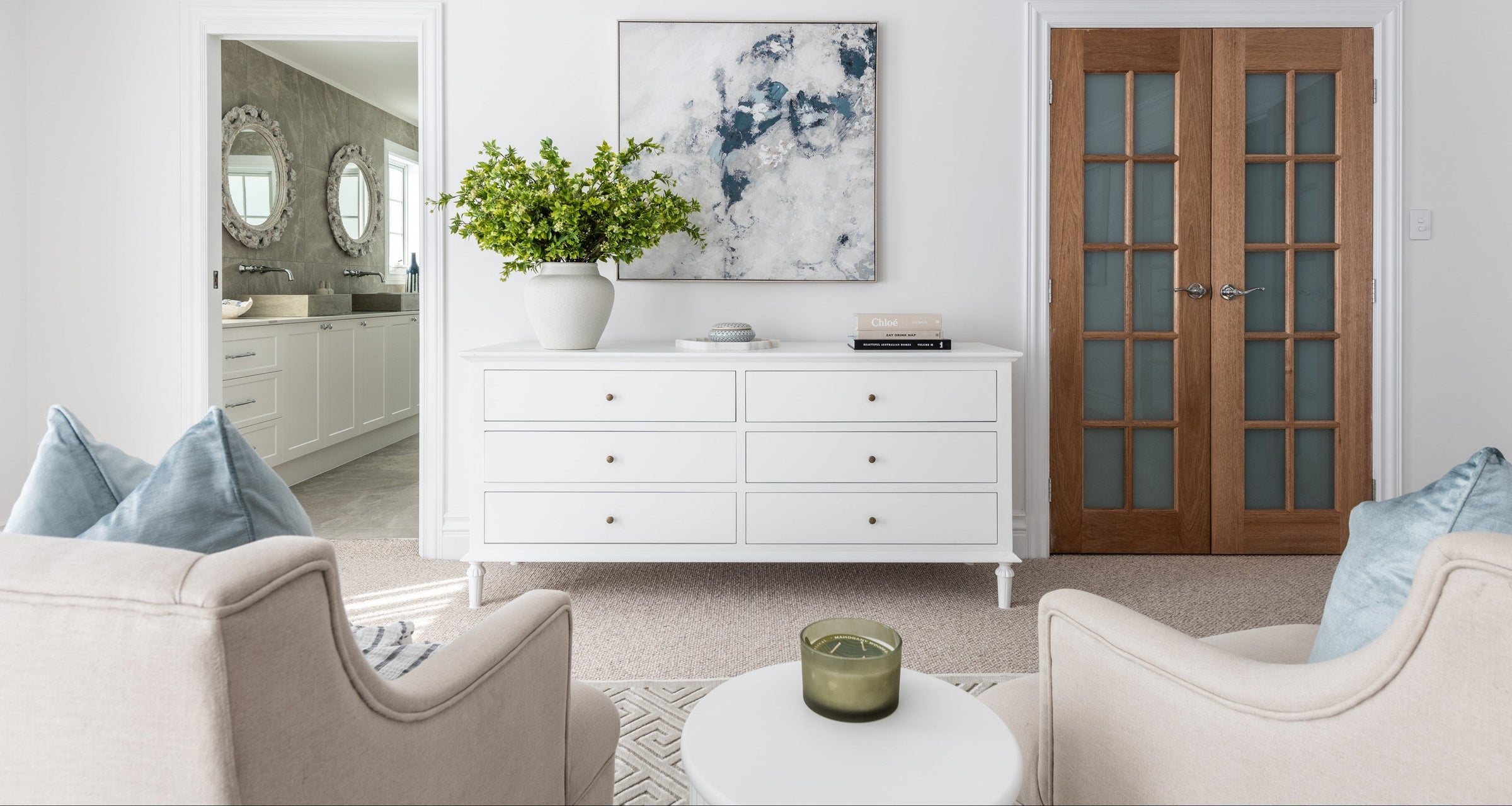 Hamptons Bedroom Storage