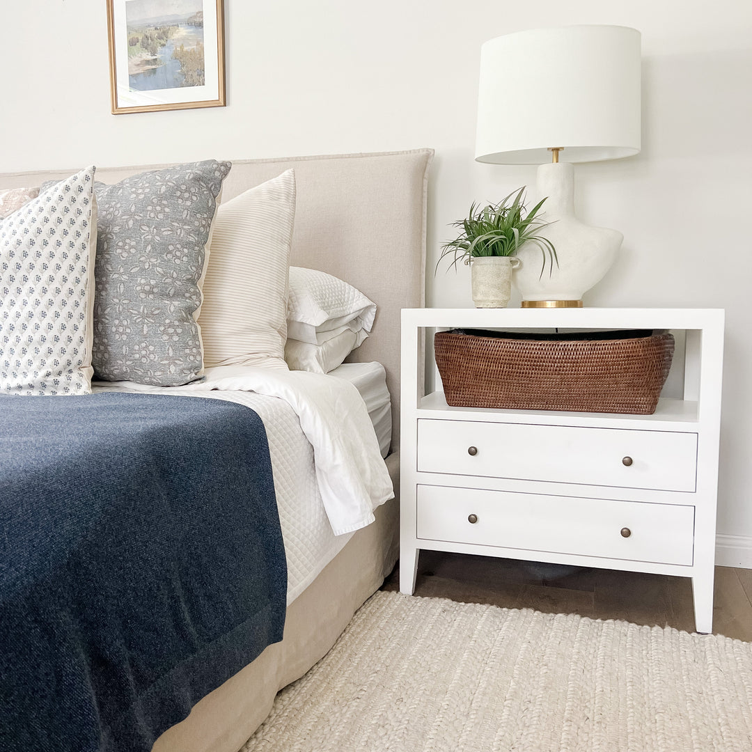 Capri Linen Slip Cover Bedhead