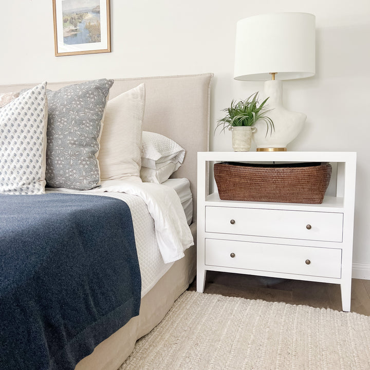 Capri Linen Slip Cover Bedhead