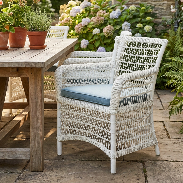 Oasis Outdoor Dining Chair Duck Egg Blue