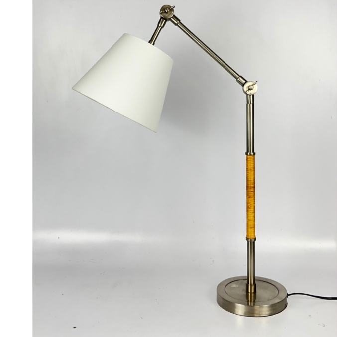 Newtown Silver Study Or Table Lamp