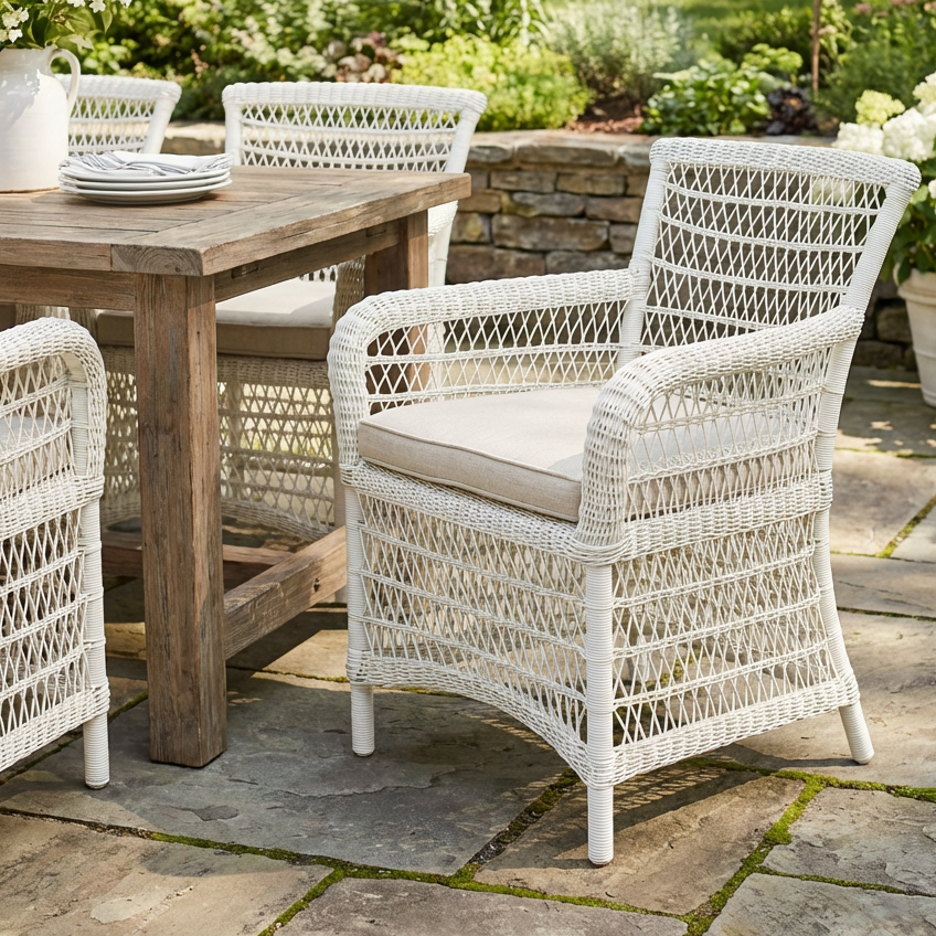Oasis Outdoor Dining Chair Oatmeal
