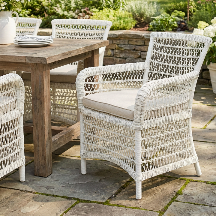 Oasis Outdoor Dining Chair Oatmeal
