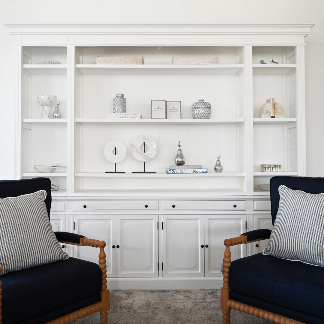 Oxford 2.45m Entertainment Full Wall Bookcase