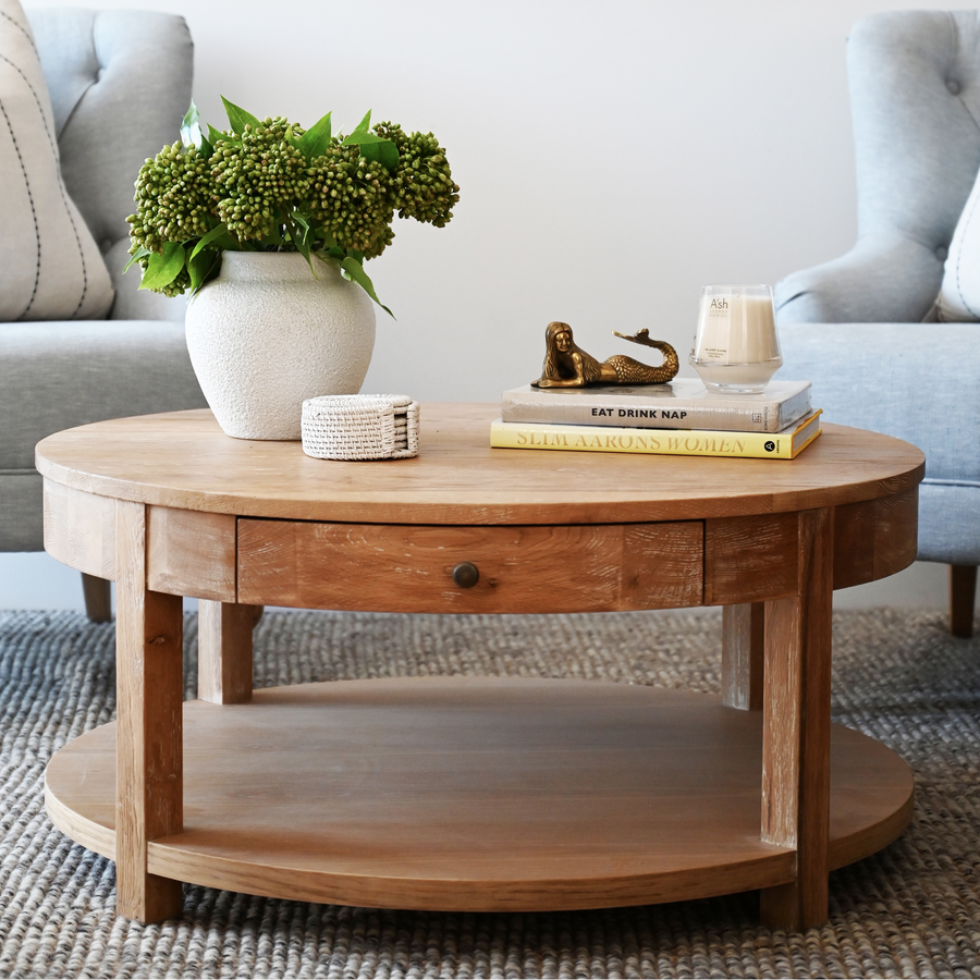 Buy Hamptons Ava Round Coffee Table