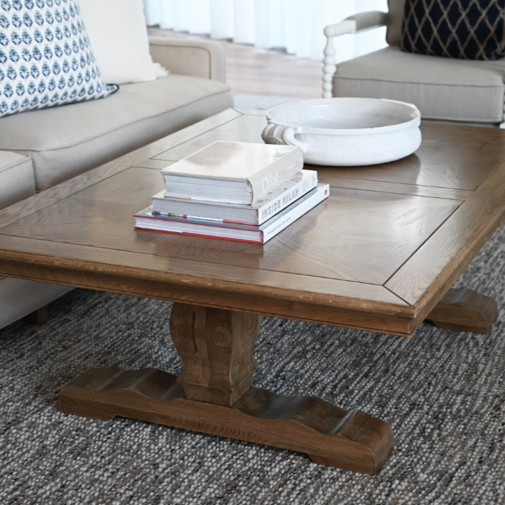 Kensington Parquetry Natural Oak Coffee Table