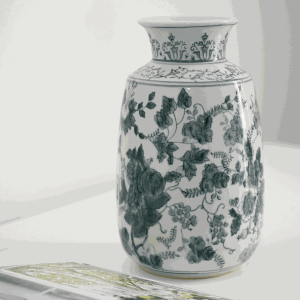 Floral Handpainted Vase