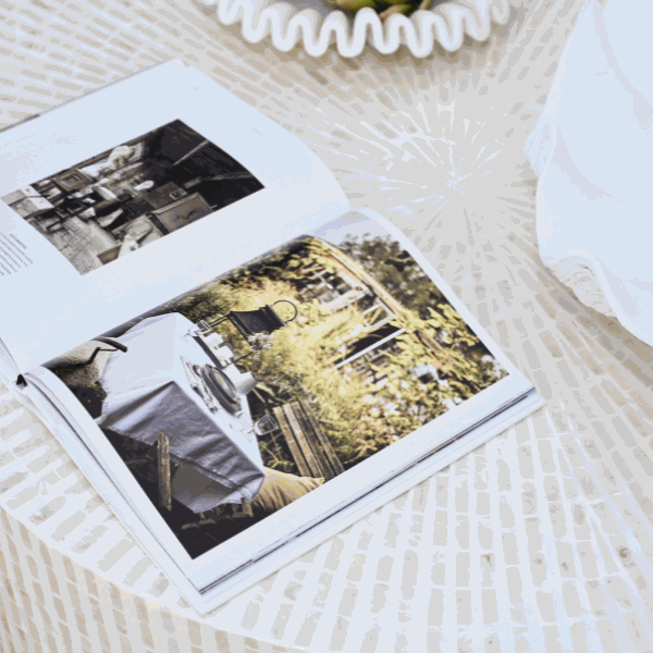 Mother Of Pearl Round Coffee Table