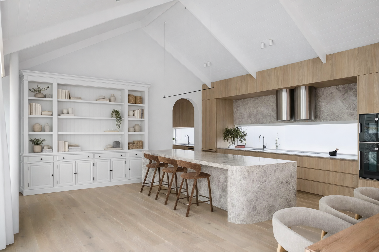 Oxford 2.7m Entertainment Full Wall Bookcase