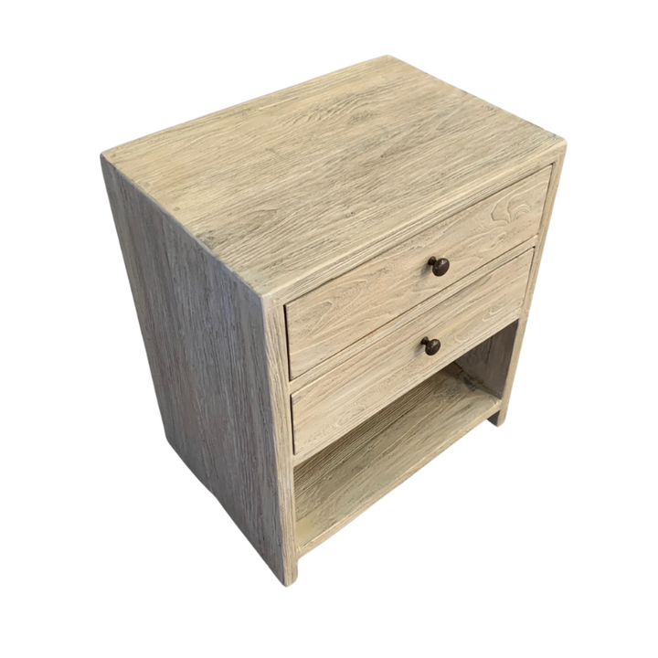 Hudson Medium Elm Bedside Table