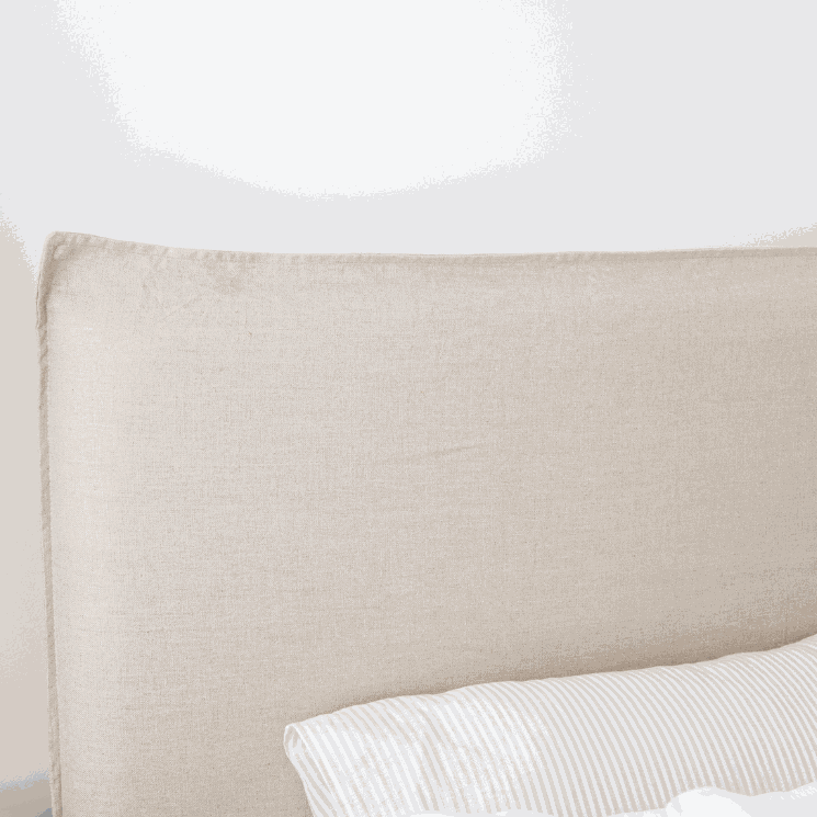 Capri Linen Slipcover Bed Frame - Cover Only