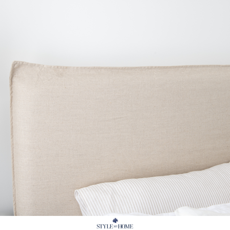 Capri Linen Slip Cover Bedhead