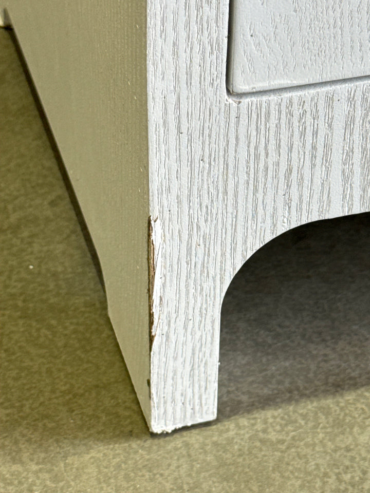 Brisbane floor Arch White Display Bookcase
