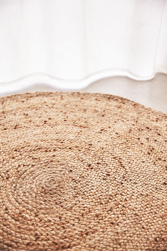 Jute Natural Round Rug