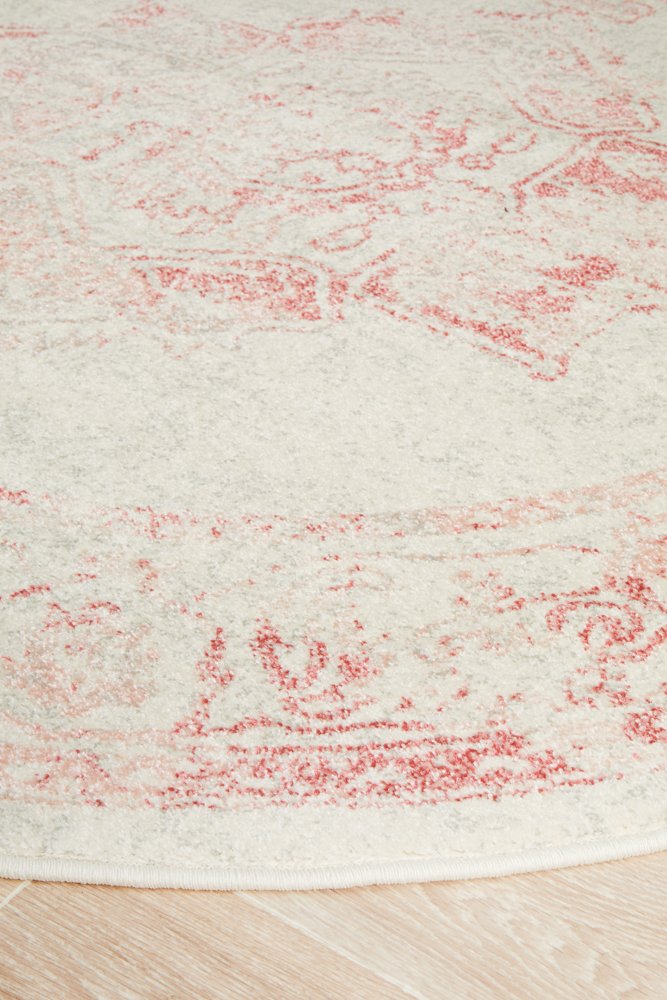 Avalon Rose Round Rug