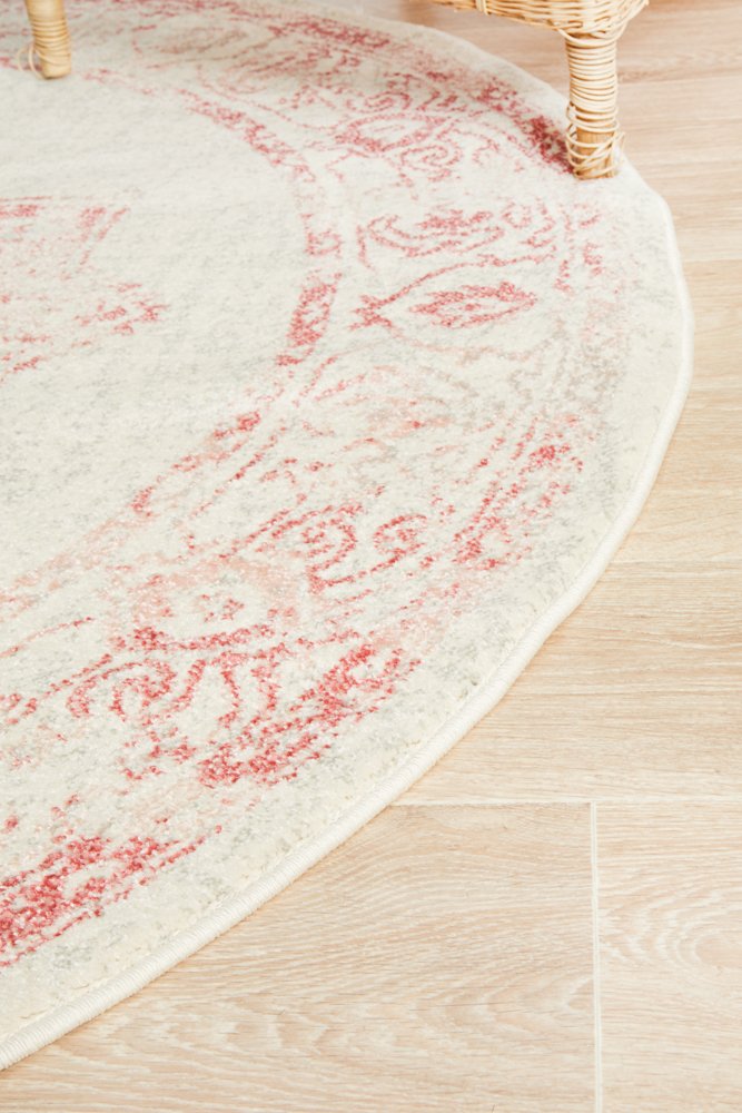 Avalon Rose Round Rug