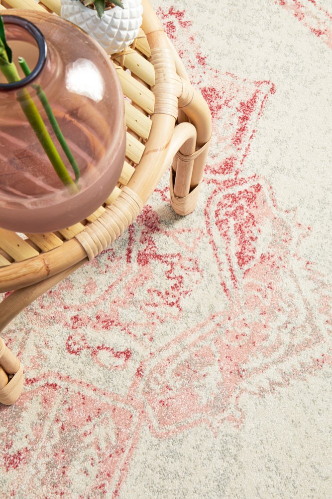 Avalon Rose Round Rug