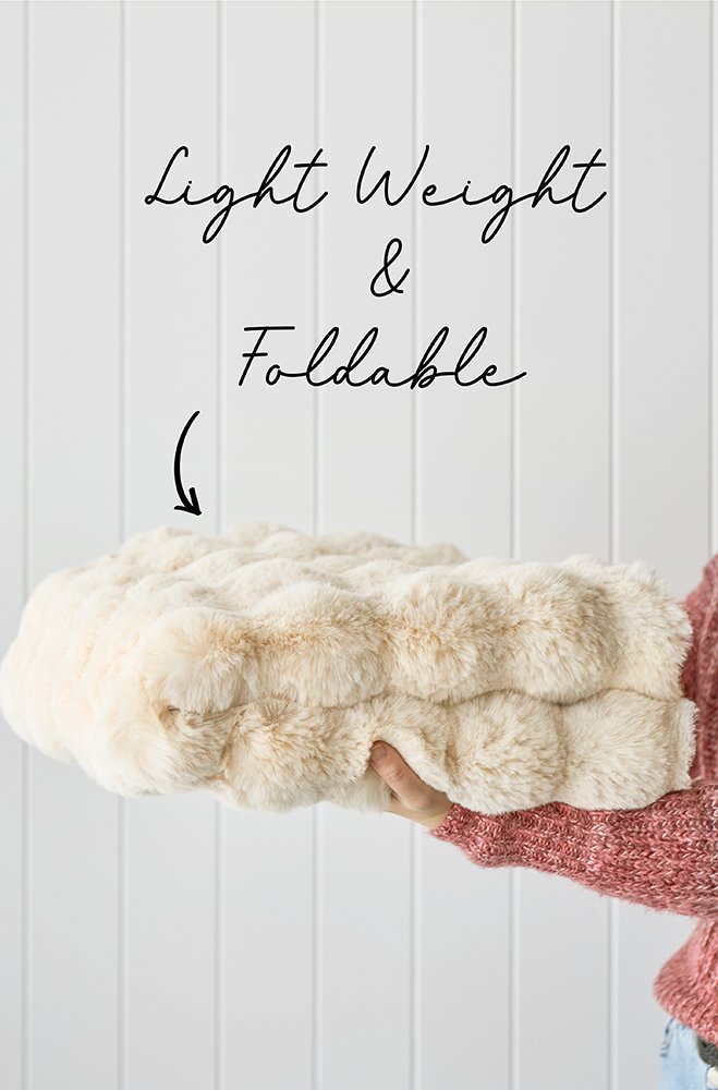 Bubble Natural Washable Rectangle Rug