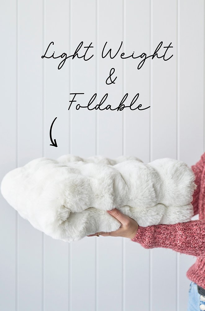 Bubble White Washable Rectangle Rug