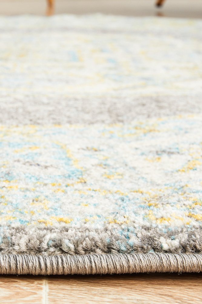 Clara Grey Round Rug