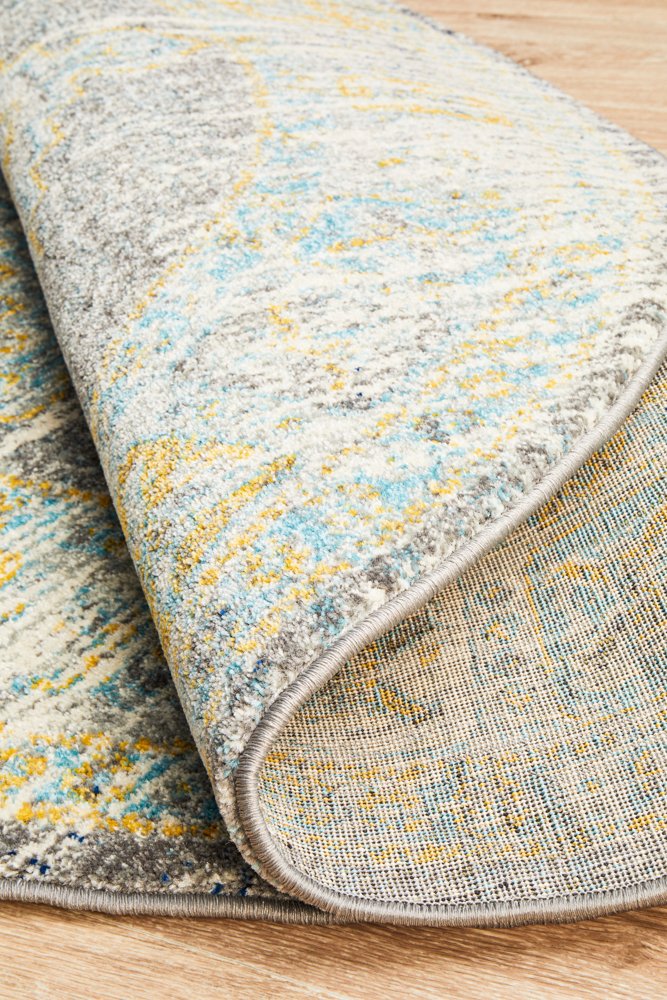 Clara Grey Round Rug