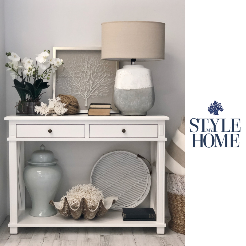 Hampton Console Table Hamptons Consoles - Slimline & Functional Coastal Consoles