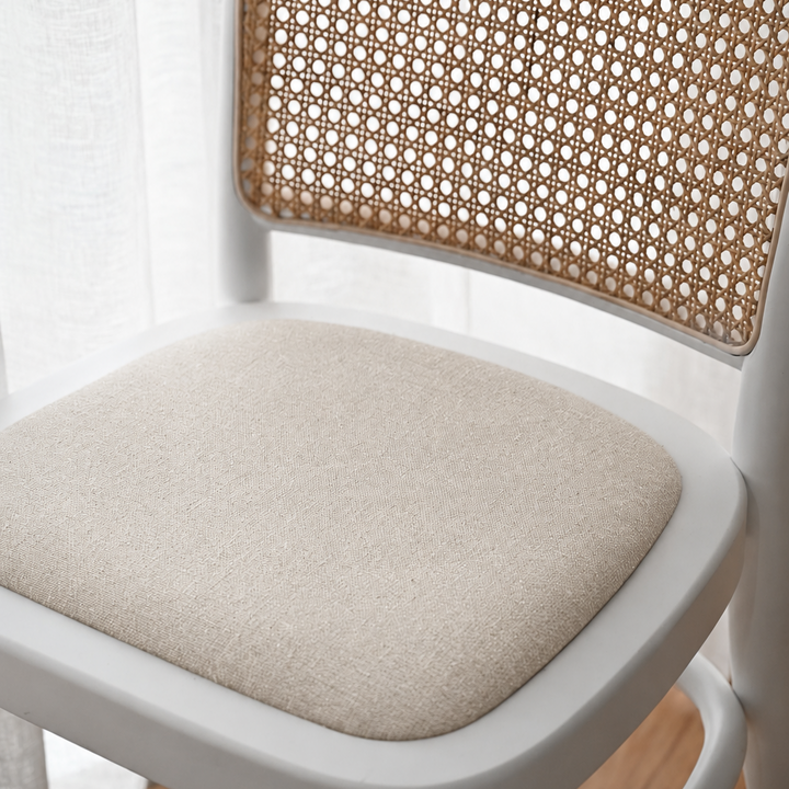 Riviera Natural Oak and Linen Dining Chair