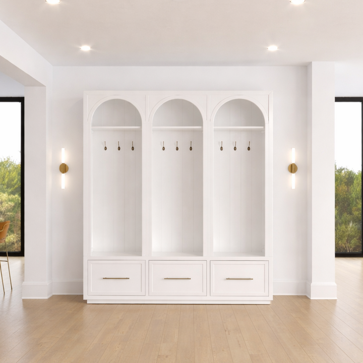 Arch Triple Bay Locker Cabinet