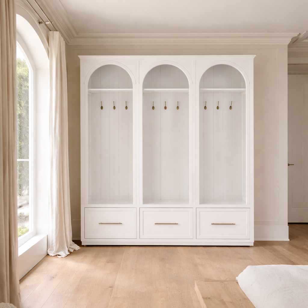 Arch Triple Bay Locker Cabinet