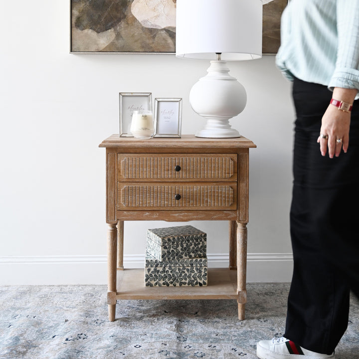 Clementine Medium Bedside Table