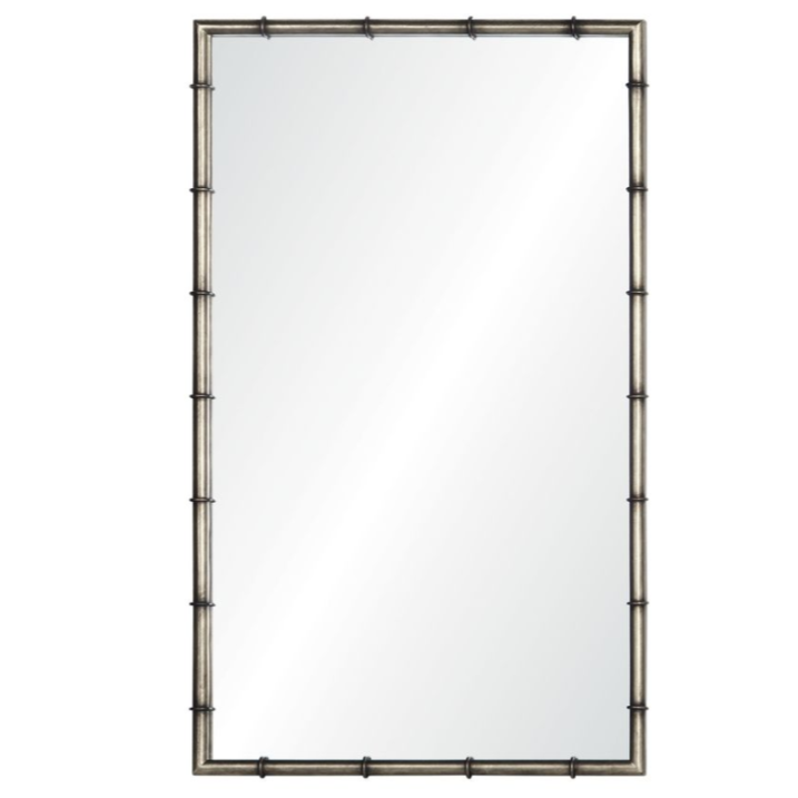Eli Portrait Nickel Rectangle Mirror