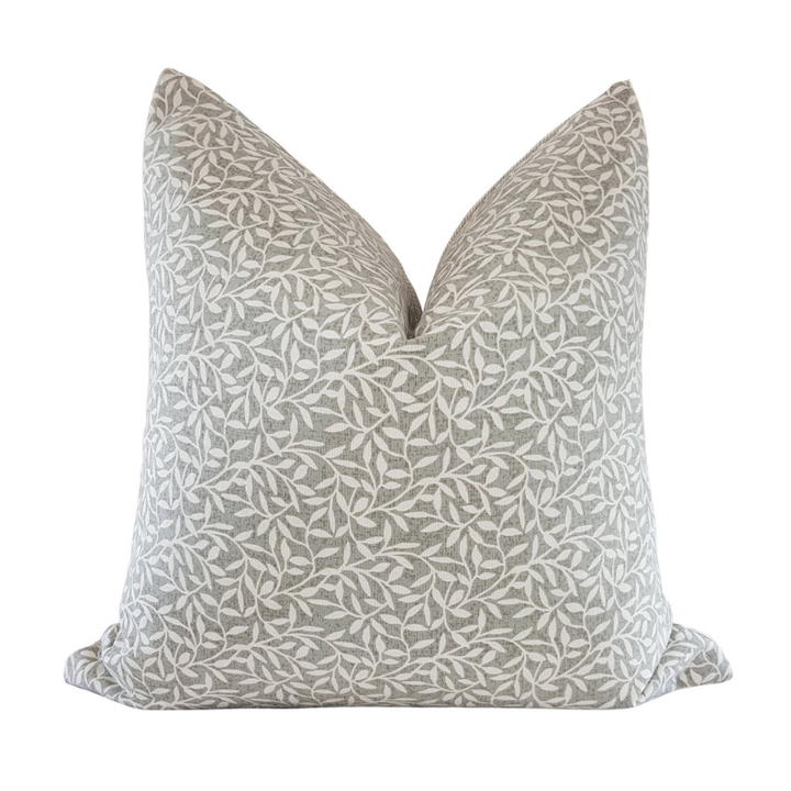 Willow Leaf Square Cushion