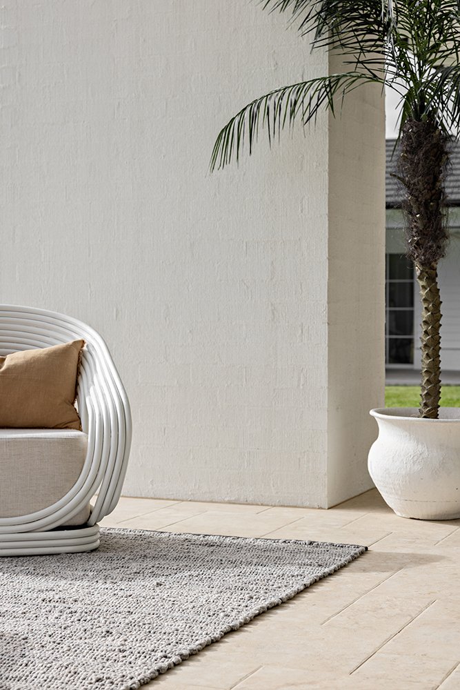Darren Palmer Bedrock Grey Rectangle Outdoor Rug