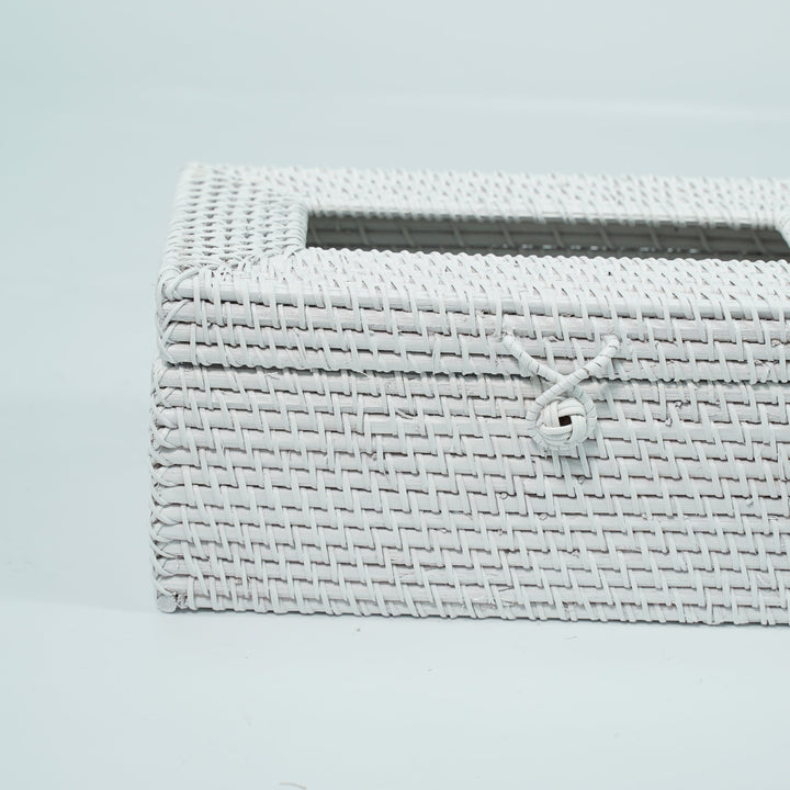 Morning White Tissue Box