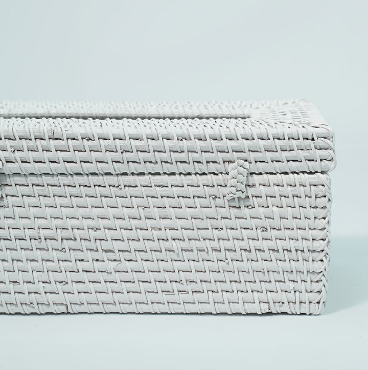 Morning White Tissue Box