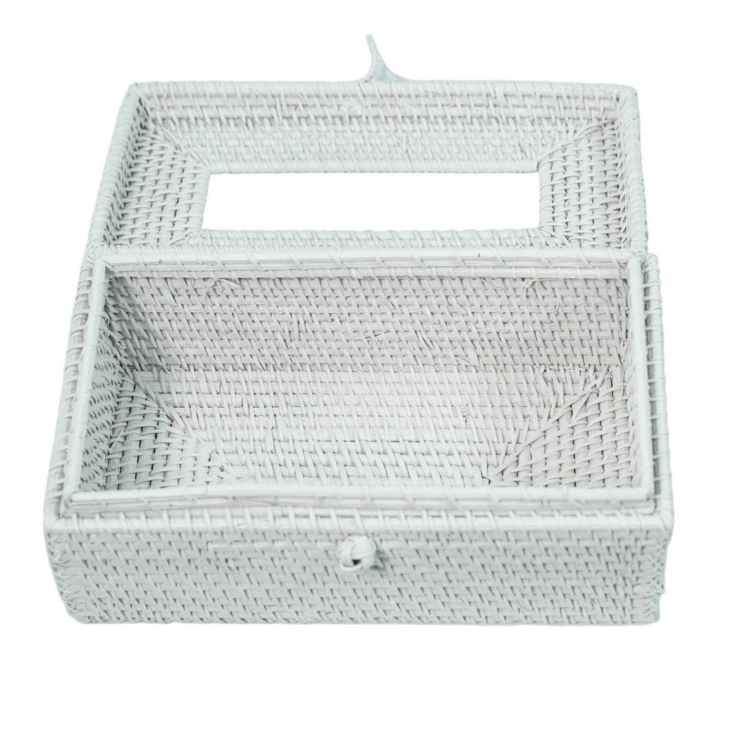 Morning White Tissue Box