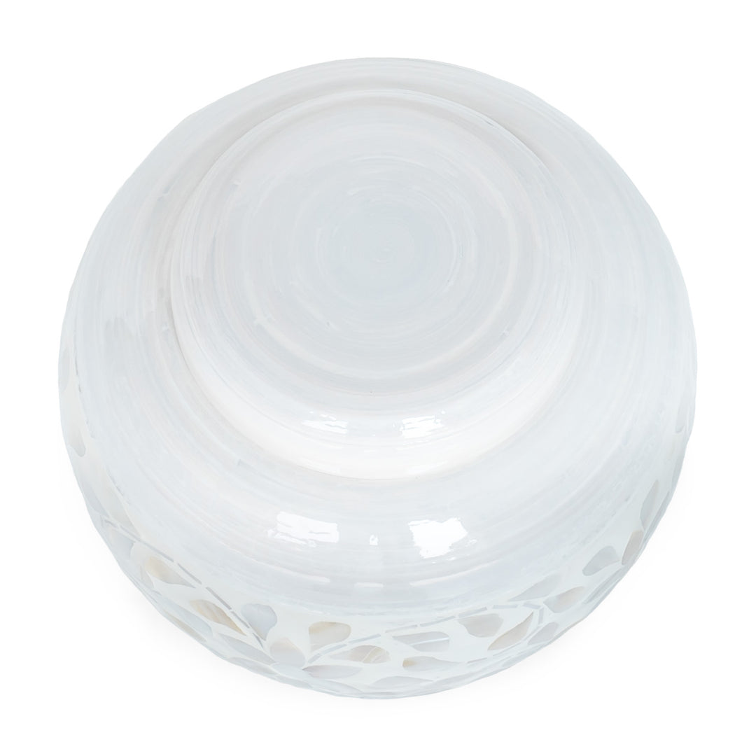 Indira Neutral Mother of Pearl Ginger Jar
