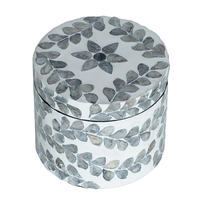 Laurel Small Mother Of Pearl Trinket box