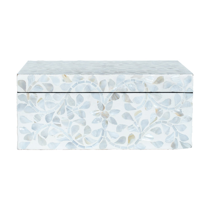 Secret Garden Neutral Mother Of Pearl Trinket boxes