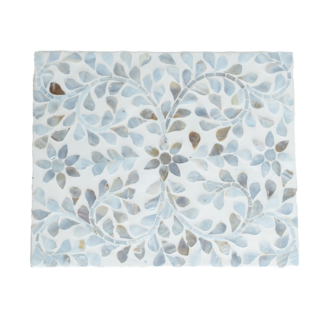 Secret Garden Neutral Mother Of Pearl Trinket boxes