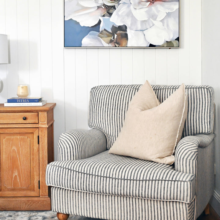 Madeline Linen Armchair