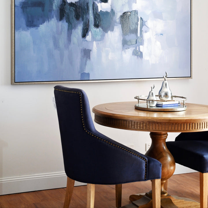 Leopold Upholstered Linen Dining Chair