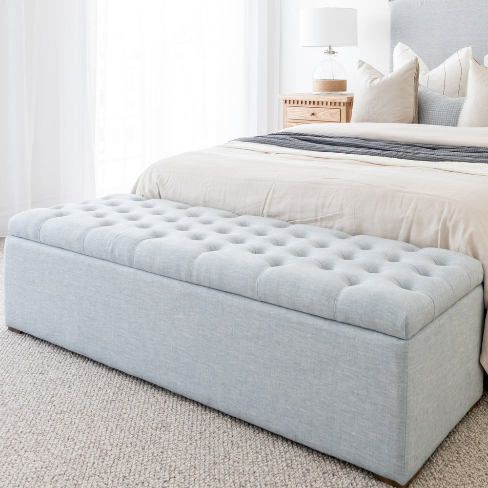 Charlotte Tufted Upholstered Storage Box