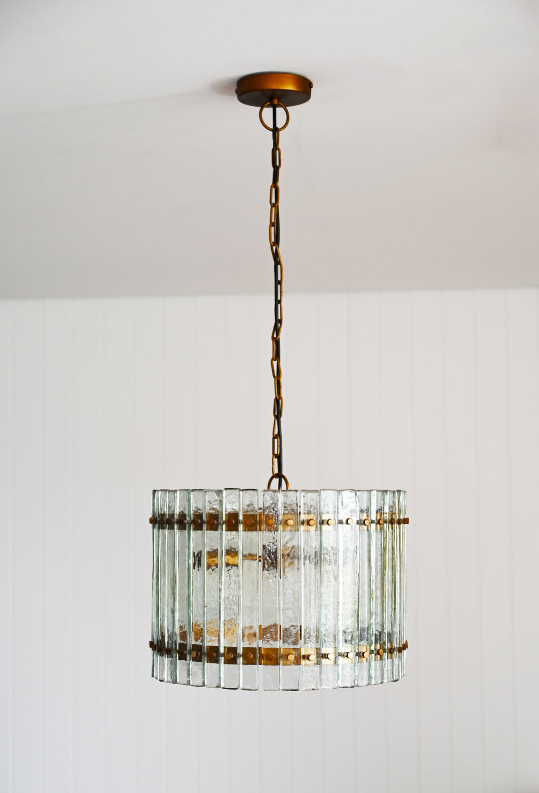 Evie Casted Glass Chandelier