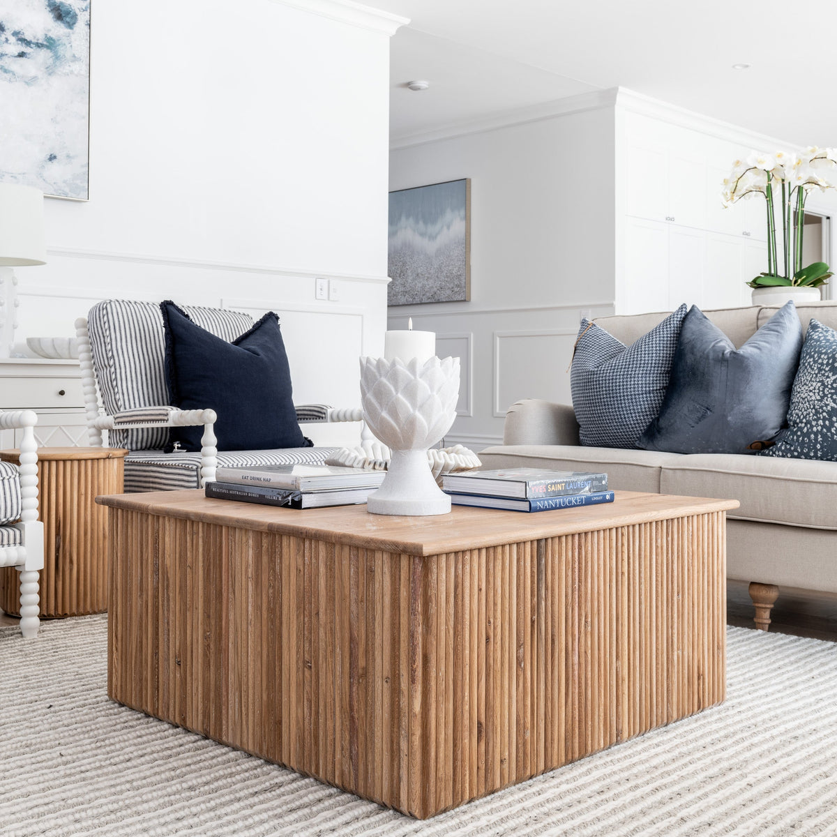 Ripples Square Coffee Table