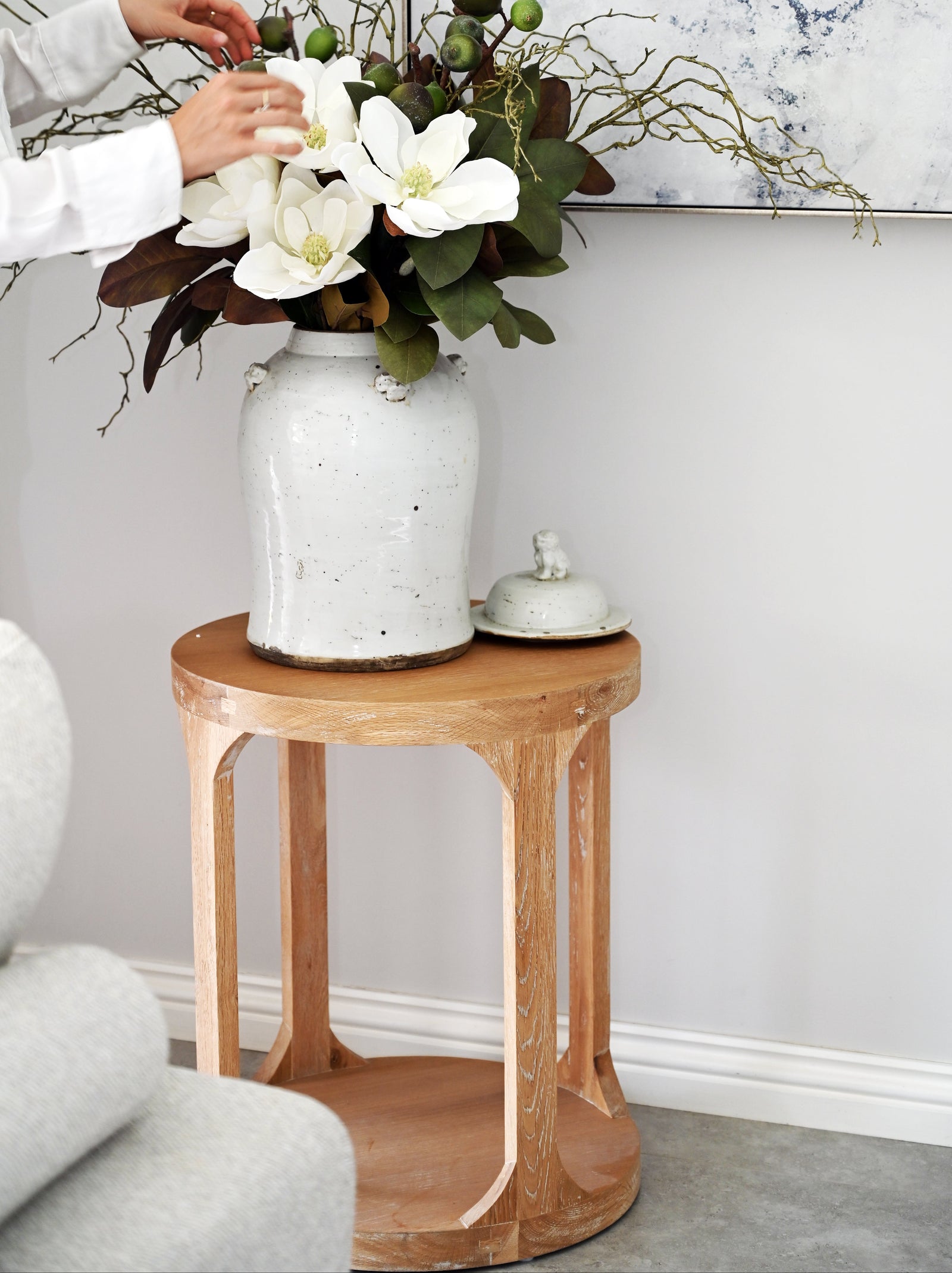 Milla Round Side Table