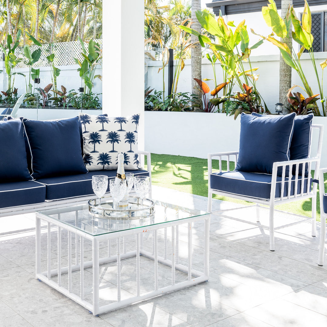 Whitsundays Outdoor Navy Occasional Chair- PREORDER