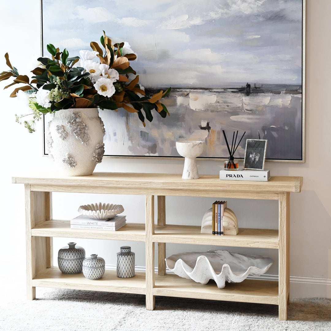 Ashton Elm Console or Lounge Table