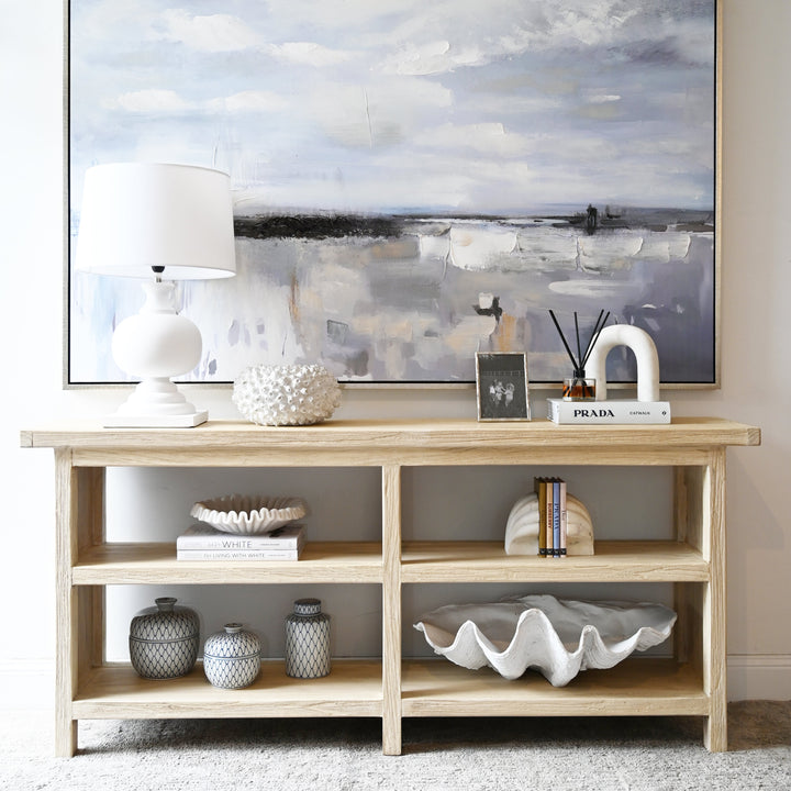 Ashton Elm Console or Lounge Table